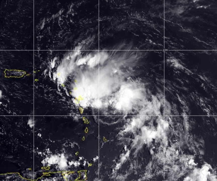 tropical storm laura near puerto rico