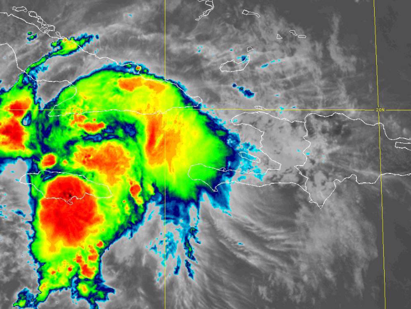 NOAA GOES-E image July 4