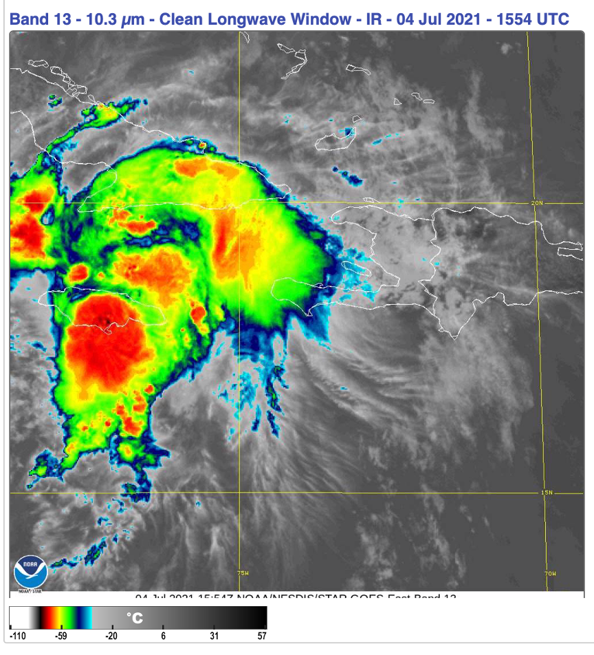 Elsa - GOES image