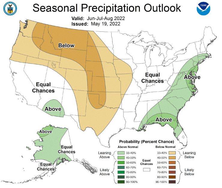 june-august precipitation outlook