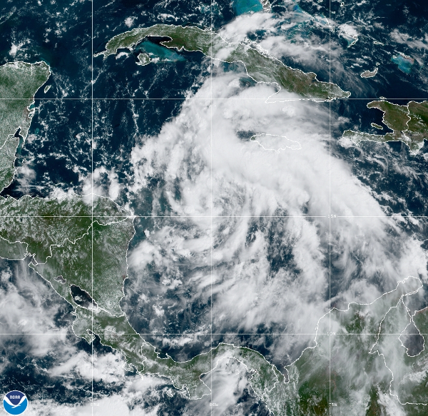 Tropical Storm Ian - GOES-East 9/25