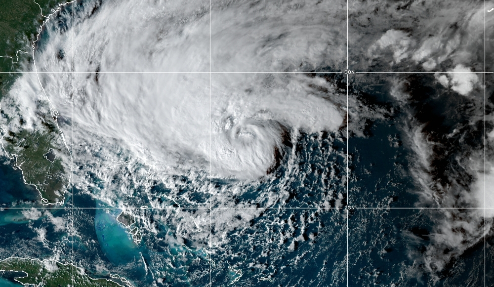 Nicole Nearing Hurricane Strength