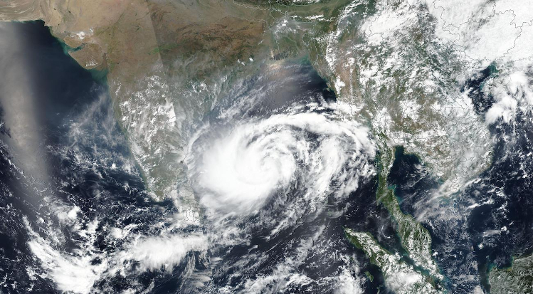 cyclone mocha satellite image 5-11-2023