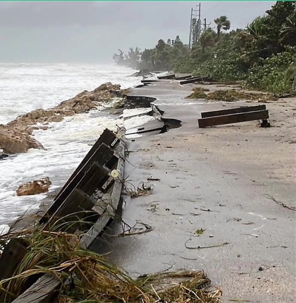 Manasota Key road collapse