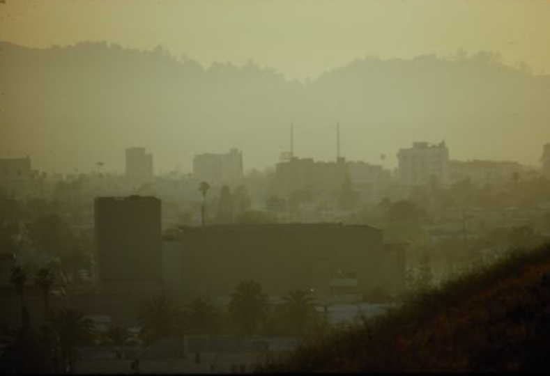 Los Angeles smog - 1973