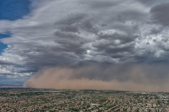 Phoenix dust storm. 2024